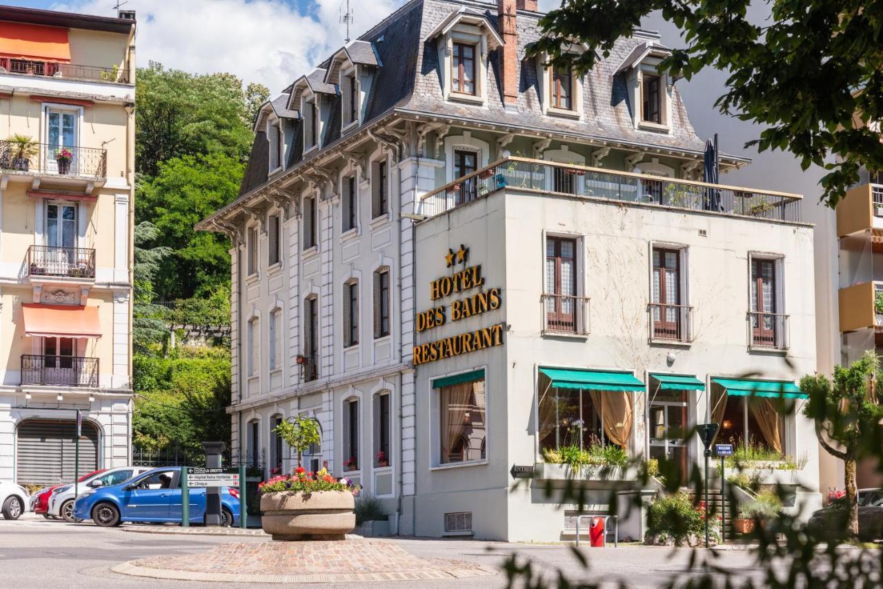 Hotel Des Bains Aix-les-Bains Eksteriør billede