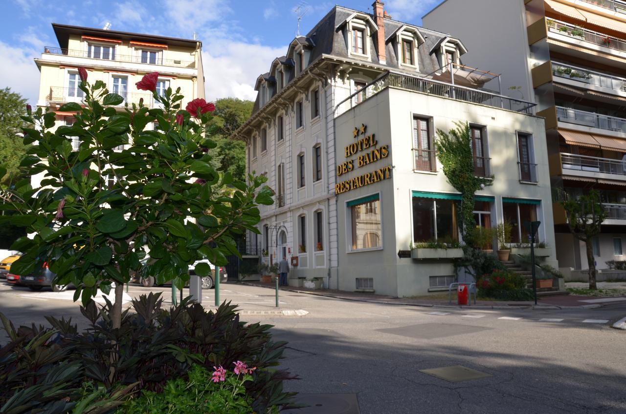 Hotel Des Bains Aix-les-Bains Eksteriør billede